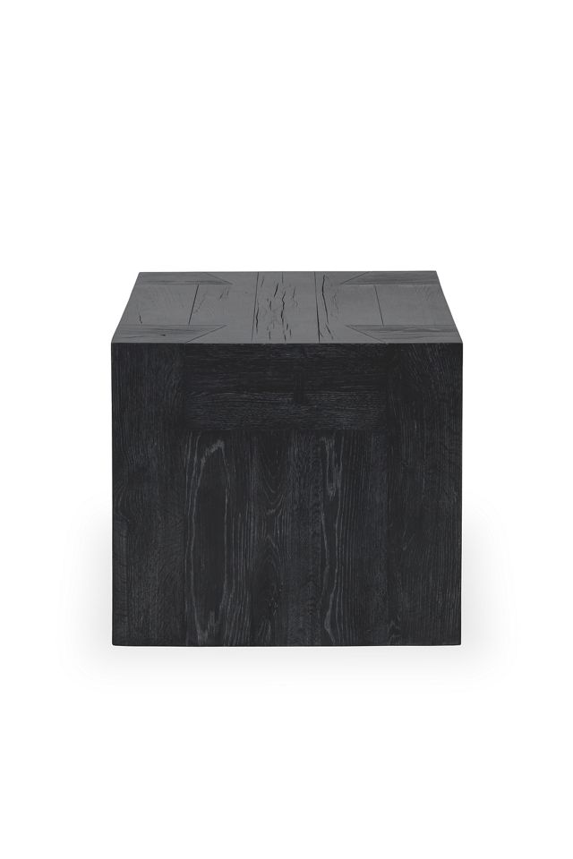 Bristol Reclaimed Oak Wood 24" Side Table #2