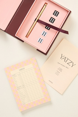 Papier x Anthropologie Yatzy Game Set