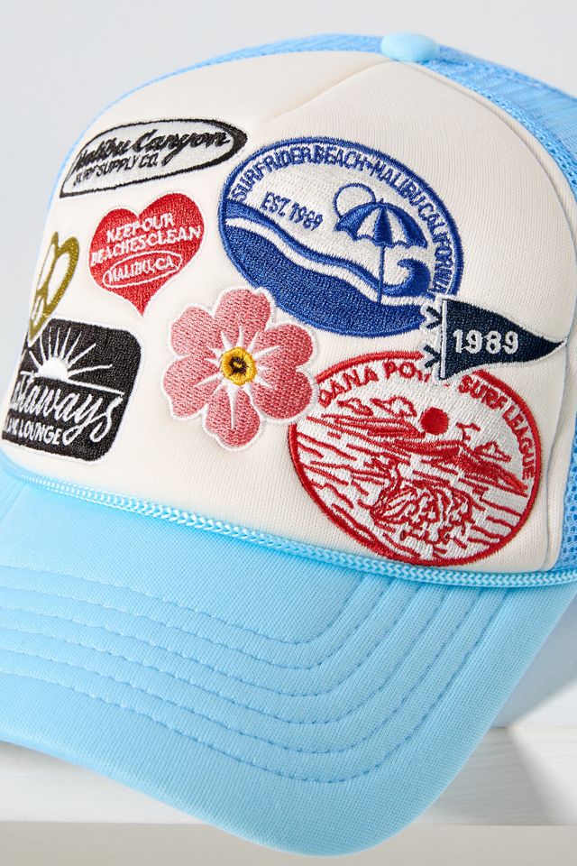 Coney Island Picnic Patchwork Trucker Hat #5