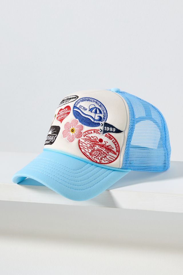 Coney Island Picnic Patchwork Trucker Hat #3