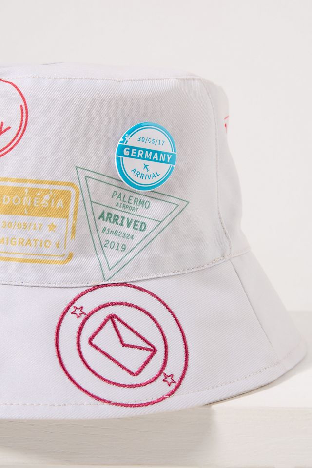 Coney Island Picnic Souvenir Patch Bucket Hat #2