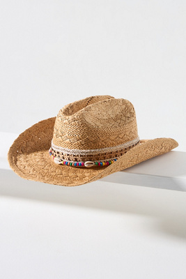 Anthropologie x San Diego Hat Co. Distressed Rancher | NWT San Diego Hat Co. Annie Woven Straw Rancher | Anthropologie main image 3
