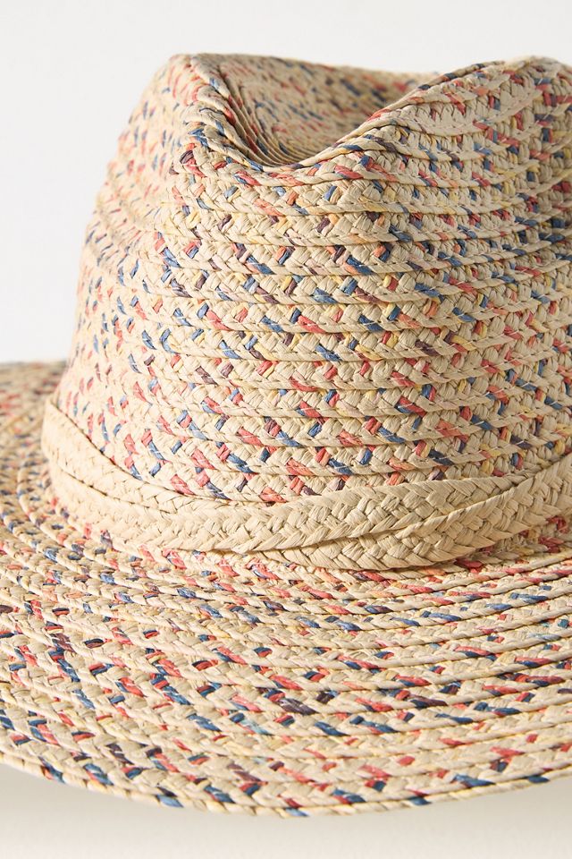 San Diego Hat Co. Multicolor Fedora #2
