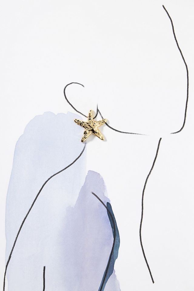 Mignonne Gavigan Estrella Starfish Stud Earrings #2