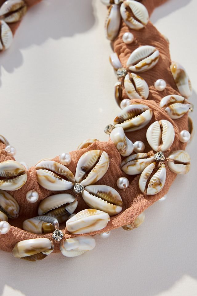 Mignonne Gavigan Ryah Scarf Collar Necklace #1