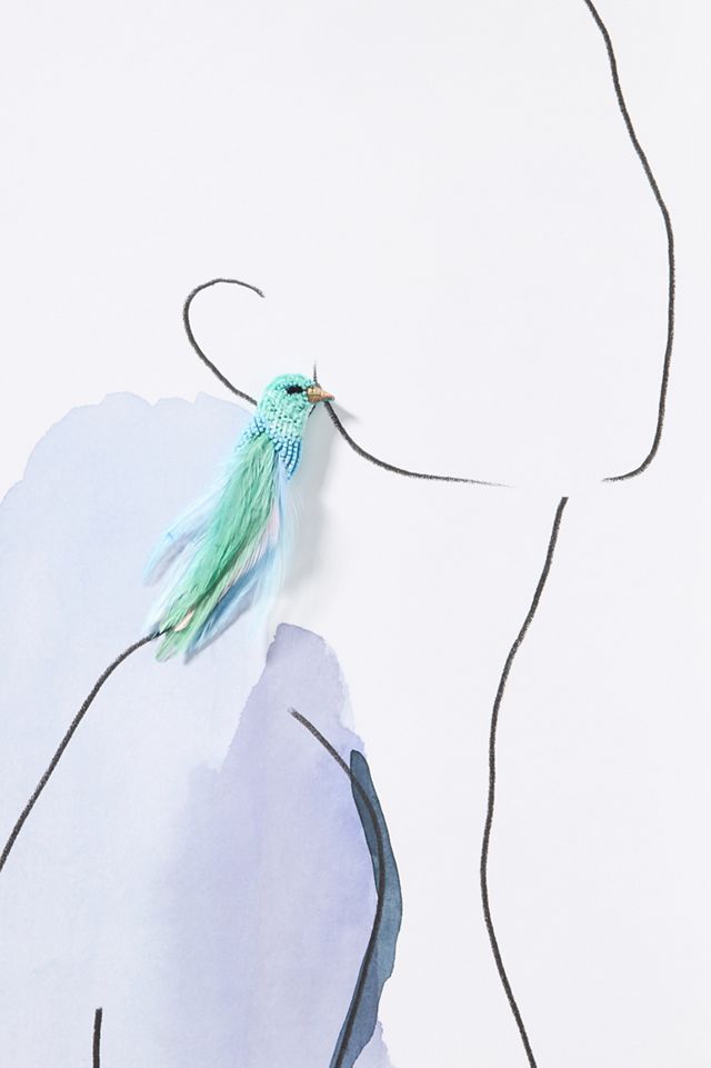 Mignonne Gavigan Nina Bird Drop Earrings #2