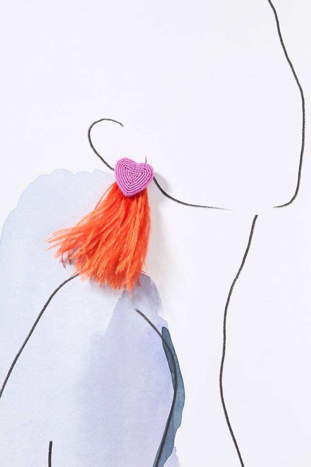 Mignonne Gavigan Cupid Fringe Earrings #2