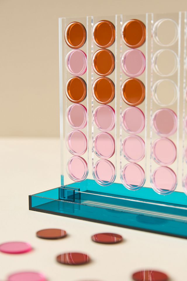 Four In A Row Acrylic Tabletop Game #2