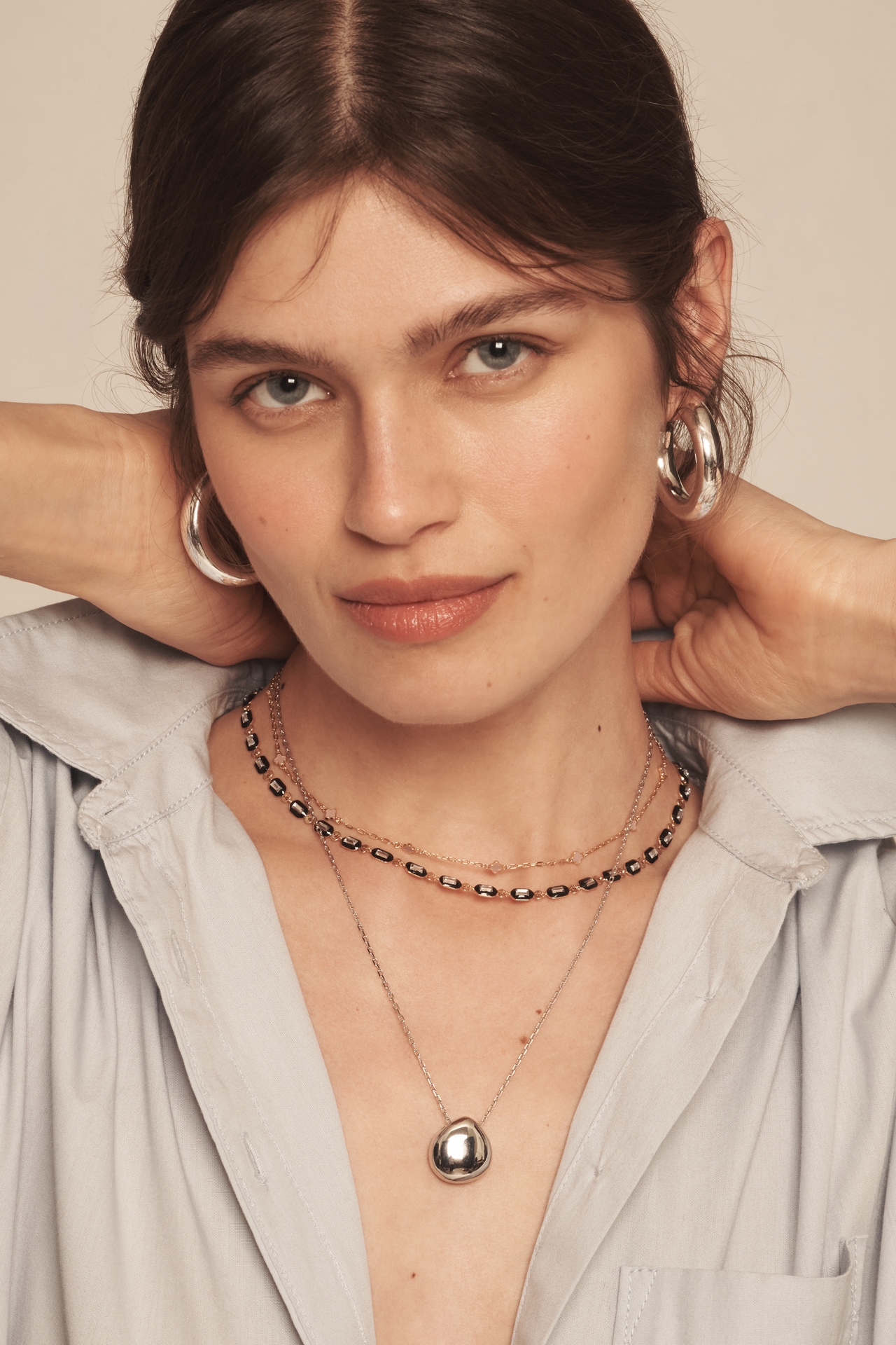 Sporty Epoxy Necklace