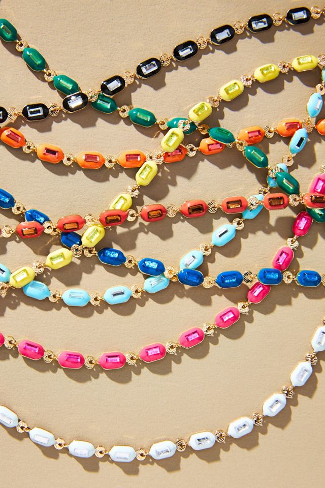 Sporty Epoxy Necklace #1