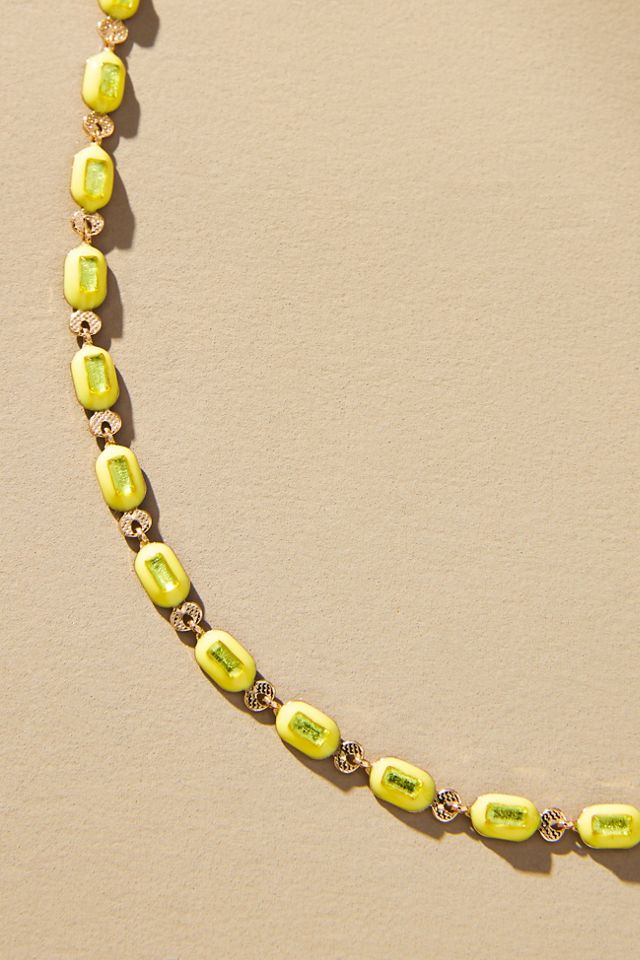 Sporty Epoxy Necklace #4