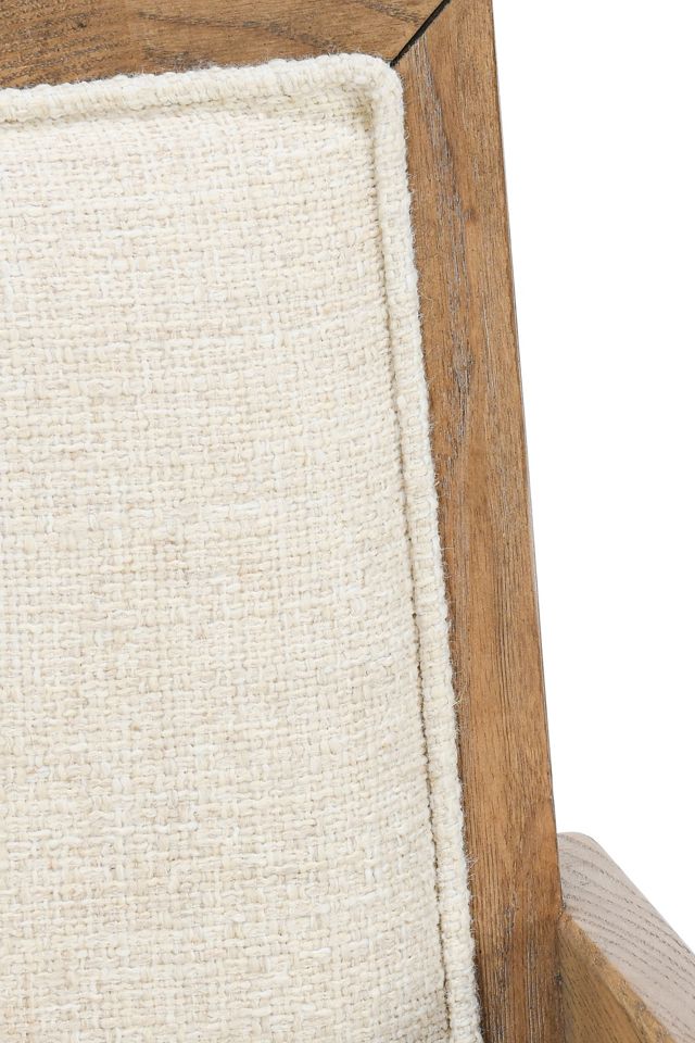 Dolton Linen Dining Arm Chair #3
