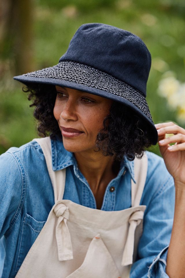 Crochet Brim Bucket Hat #4