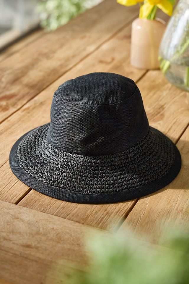 Crochet Brim Bucket Hat #1