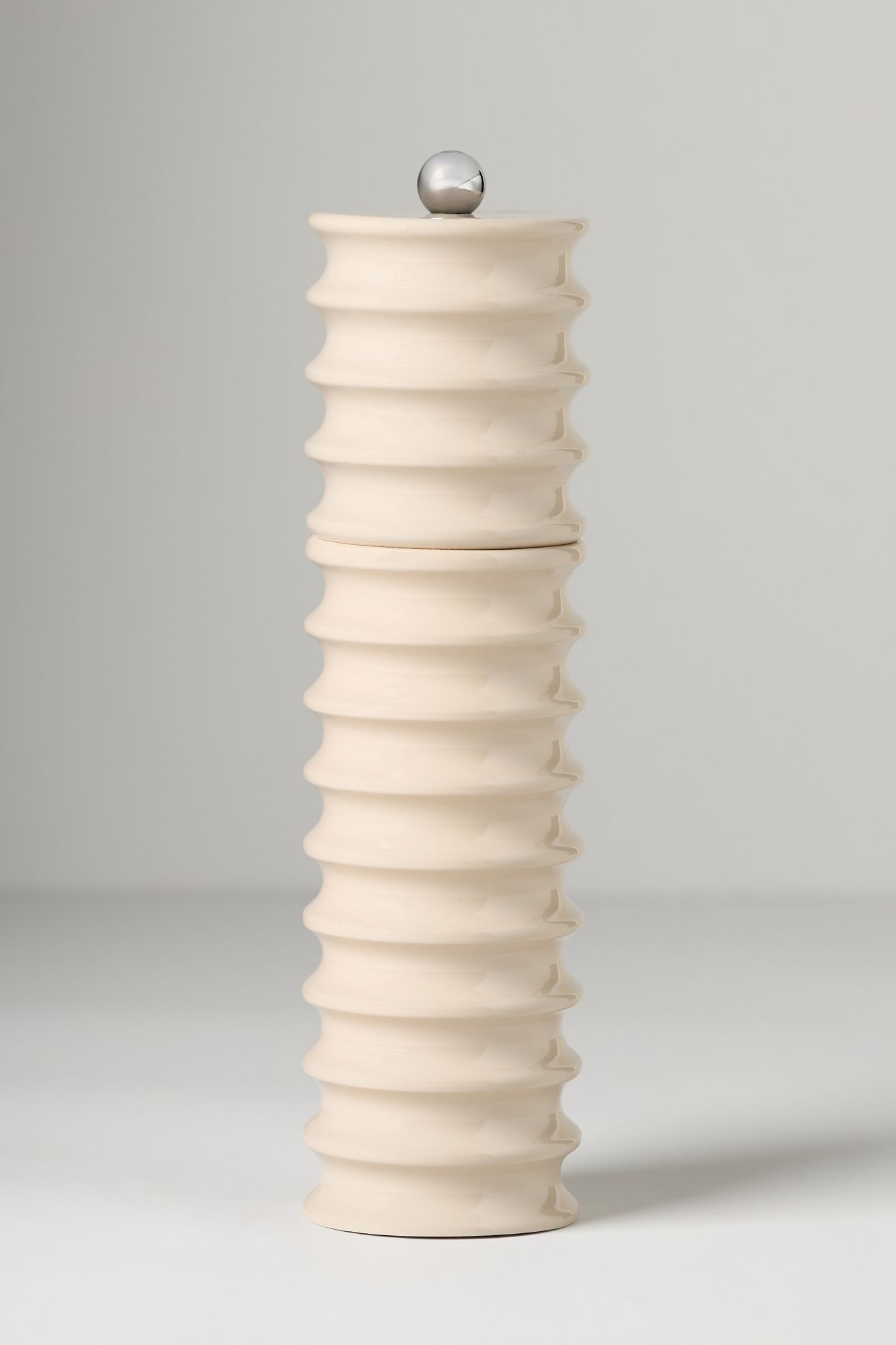 Addison Ross Twister Salt or Pepper Mill - CAPPUCCINO, One Size