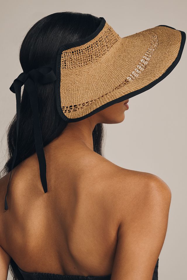 Packable Floppy Straw Visor #2