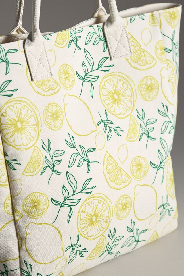 Lemons Structured Tote #2