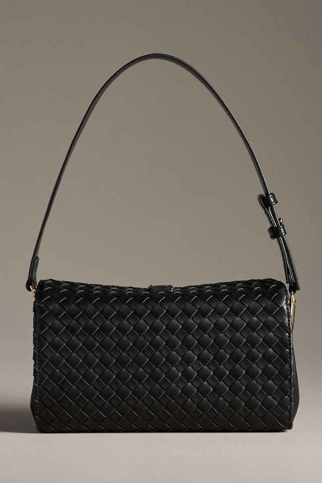 Woven Divided Shoulder Bag #2
