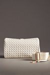Woven Divided Shoulder Bag