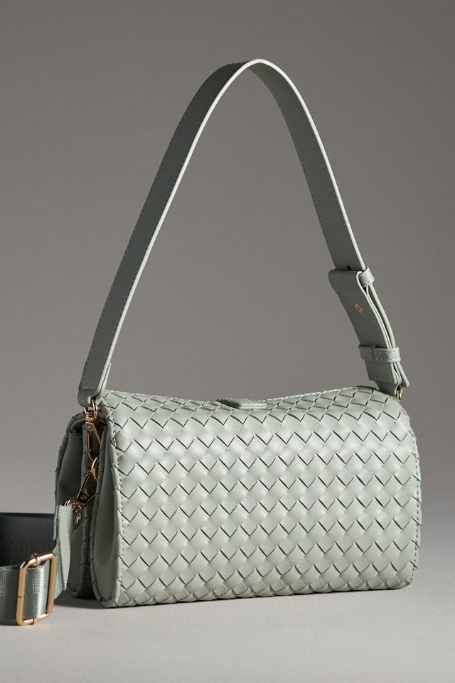 Woven Divided Shoulder Bag #2