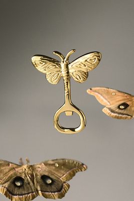 Catherine Martin Midnight Creatures Brass Bottle Opener