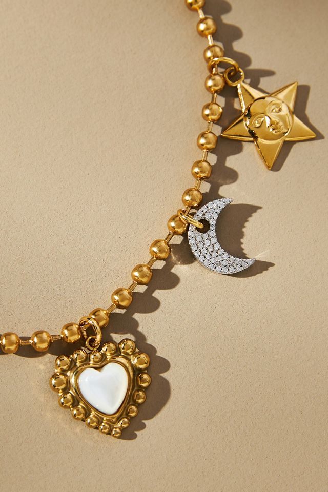 NOTTE Jewelry Amore Mio Charm Necklace #1