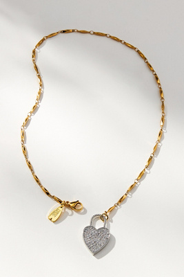 Notte Jewelry Promise Me Heart Pendant Necklace