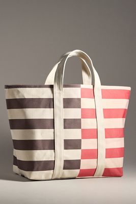 【AAKE】SUMMER STRIPE TERRY BAG Cabana Stripe Terry Beach Tote | Mark and Graham