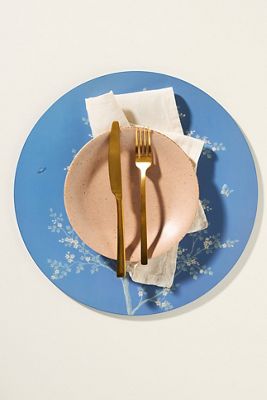 Addison Ross Chinoiserie Lacquered Placemats, Set of 4
