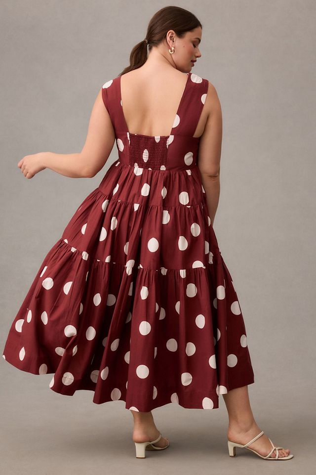Helena Square-Neck Babydoll Dress #1