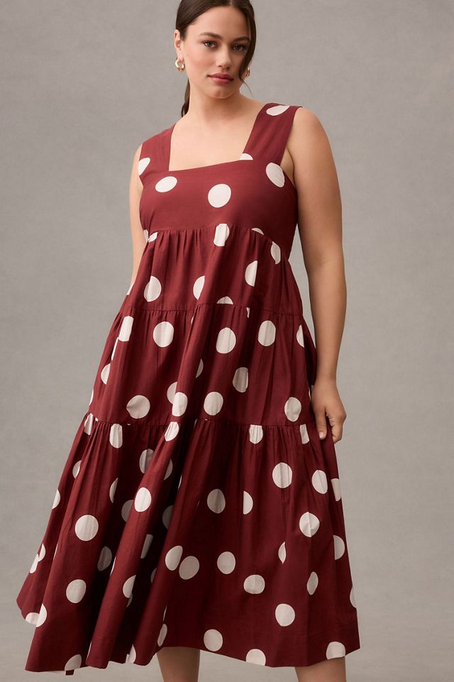Helena Square-Neck Babydoll Dress #3