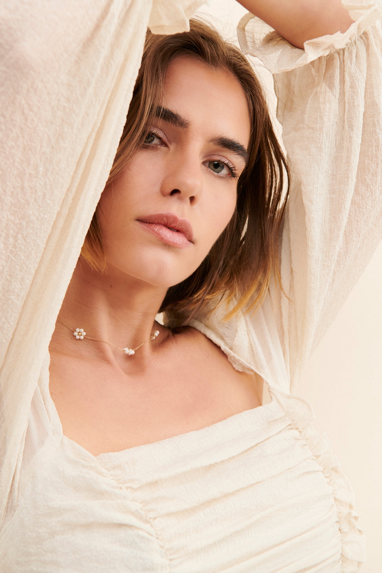 ASTR the Label Tonina Ruched Blouse