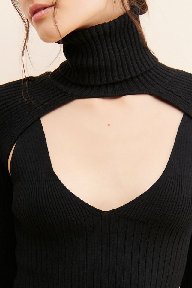 En Saison Knit Turtleneck Pullover #2