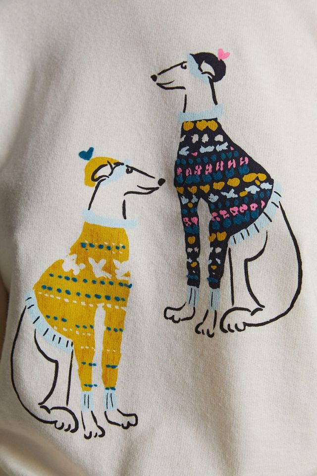 Fair Isle Dogs Sweatshirt #2
