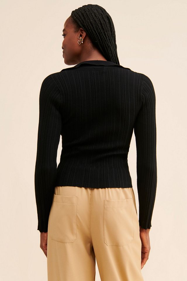 Maeve Millie Ruffled Sweater #1