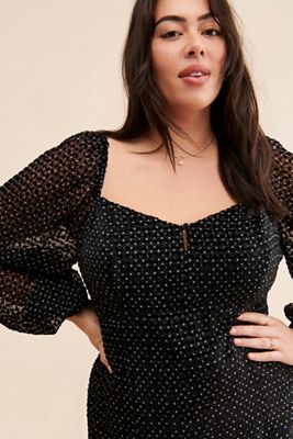 ASTR the Label Ruched Center Long Sleeve Dress | Anthropologie