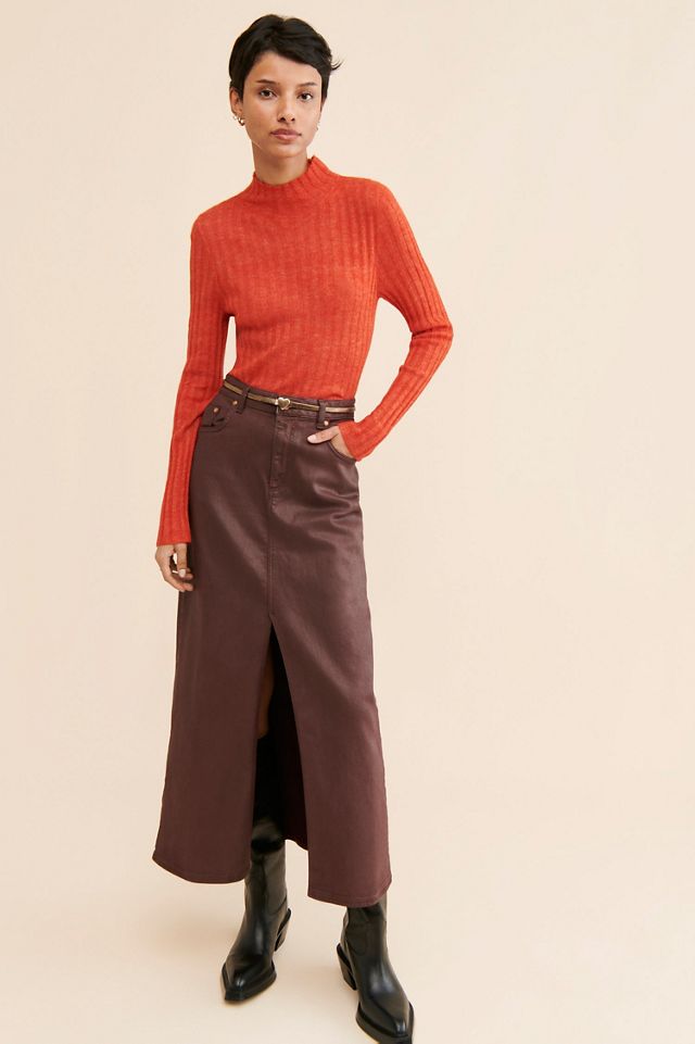 Madewell Harry Sheer Mock Neck Sweater #2