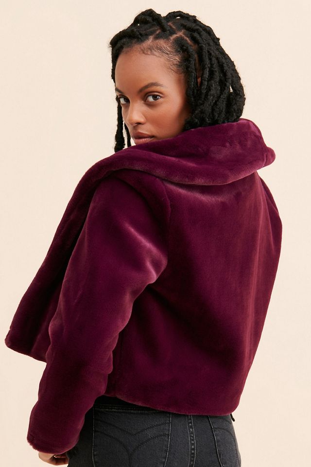 [BLANKNYC] Dry Martini Faux Fur Jacket #1