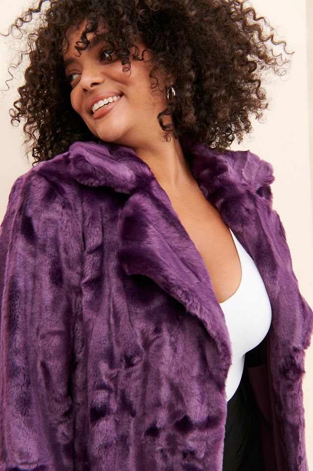 Unreal Fur Faux Fur Underground Coat #2