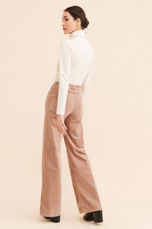 Good American Good Skate Corduroy Pants #1