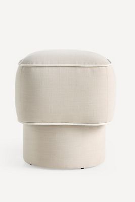 Modella Performance Linen Ottoman