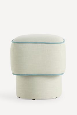 Modella Performance Linen Ottoman