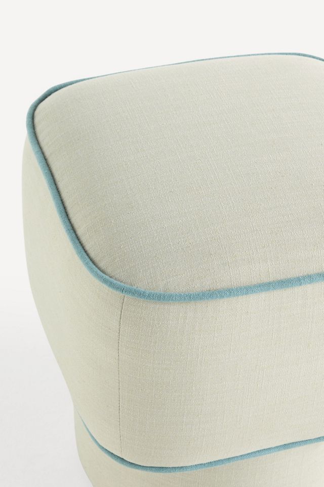 Modella Performance Linen Ottoman #1