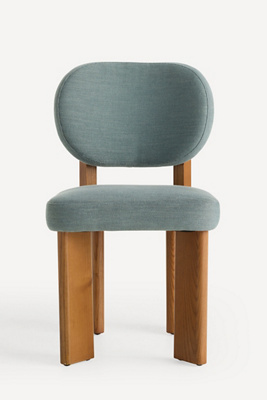 Anthropologie Leah Performance Weave Dining Chair In Green