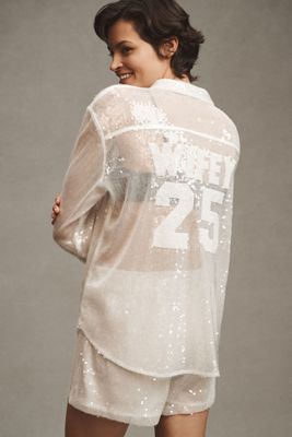 By Anthropologie Weddings Bride Club Crew-Neck Sweatshirt