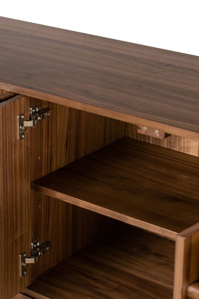 Arturo 85" Walnut Wood Sideboard #5
