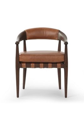 Dane Leather Dining Armchair