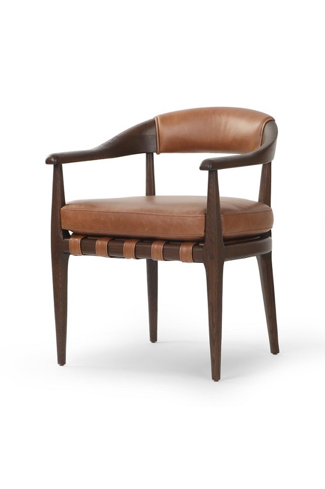 Dane Leather Dining Armchair #1