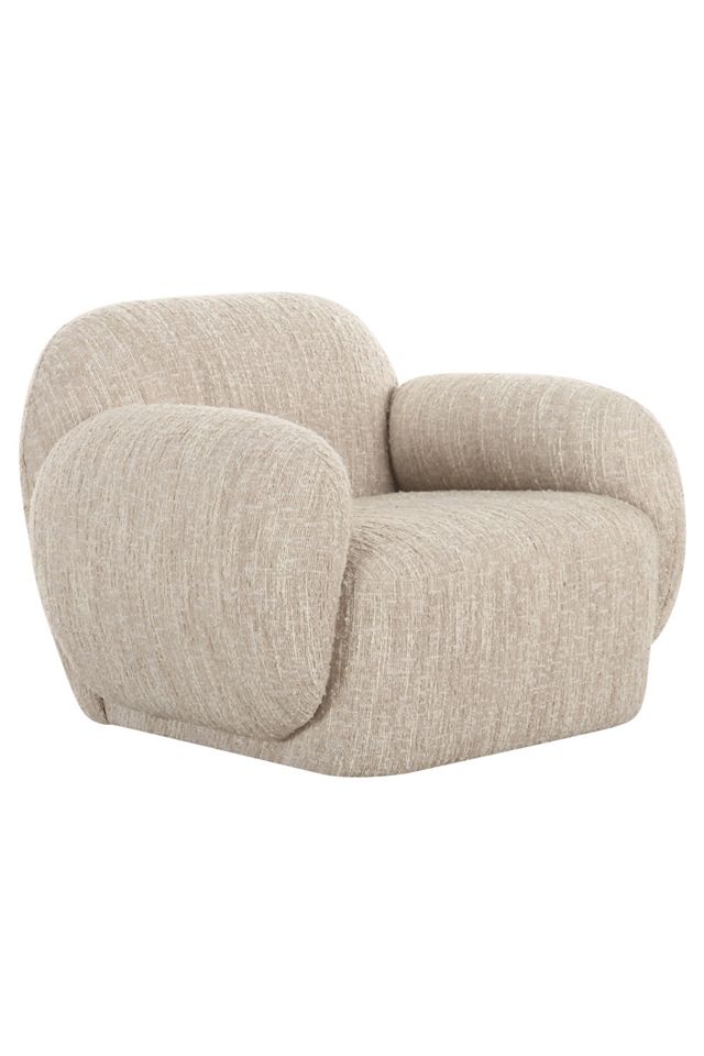 Hazel Bouclé Lounge Chair #1