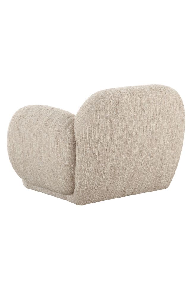 Hazel Bouclé Lounge Chair #4